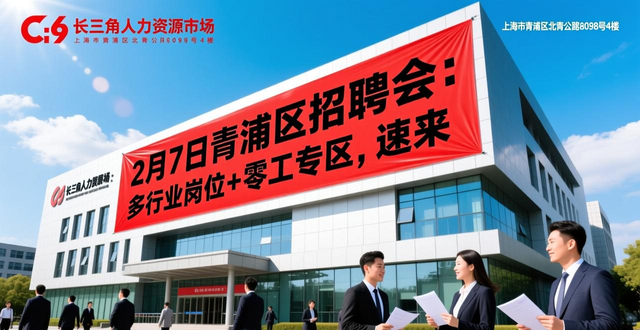 稳岗留工综合招聘会_招聘会_青浦区2026年高校毕业生专场招聘会