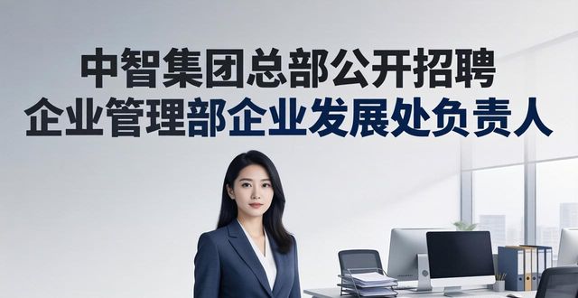 中智集团企业管理部企业发展处负责人招聘_招聘_中智集团人力资源服务中央企业