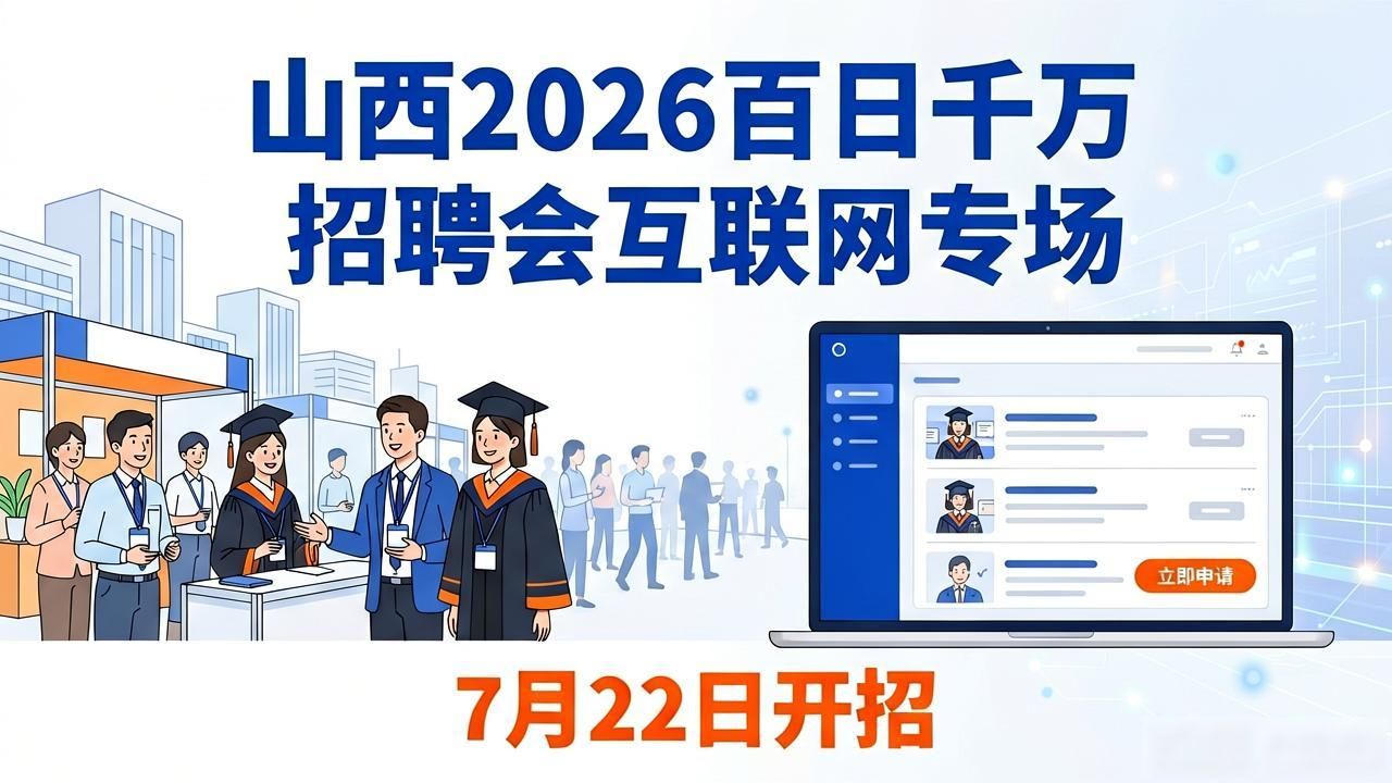 2026年山西省百日千万招聘专项行动_山西省人力资源市场专场招聘会_招聘会