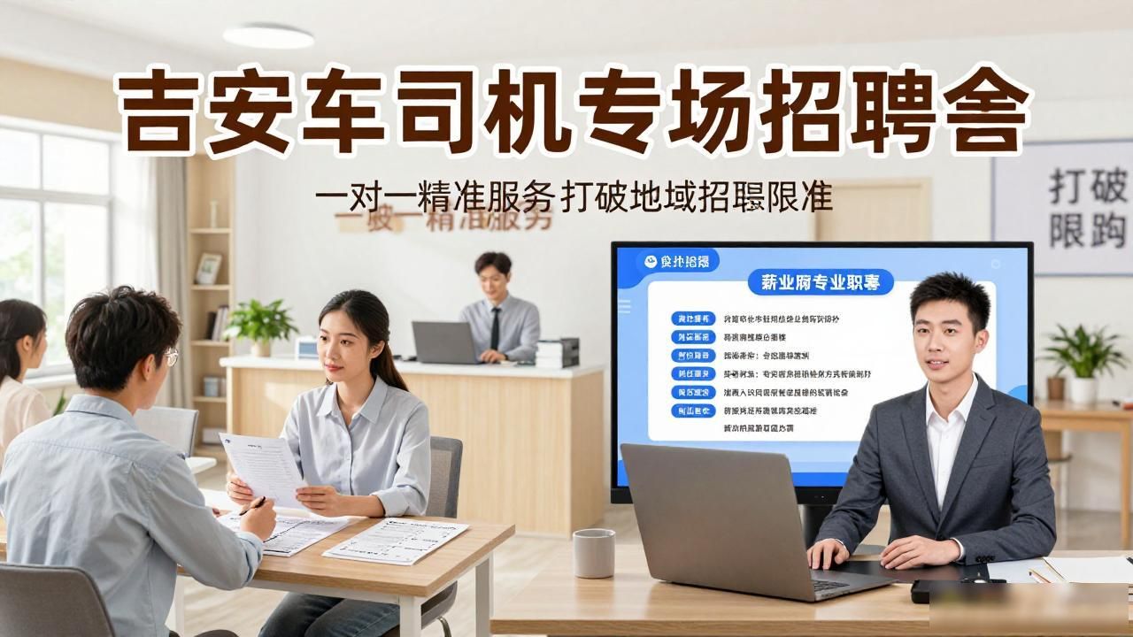 精准匹配物流企业岗位_招聘会_货车司机专场招聘会