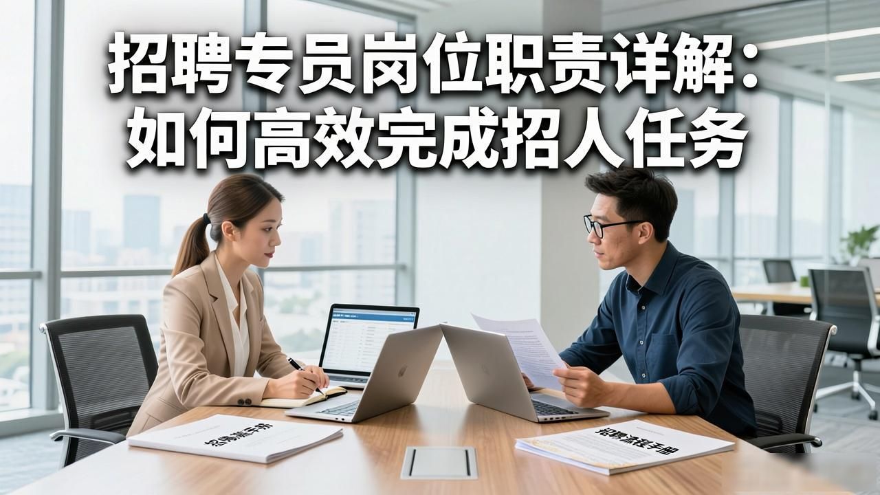 招人_工作内容_招聘专员岗位职责