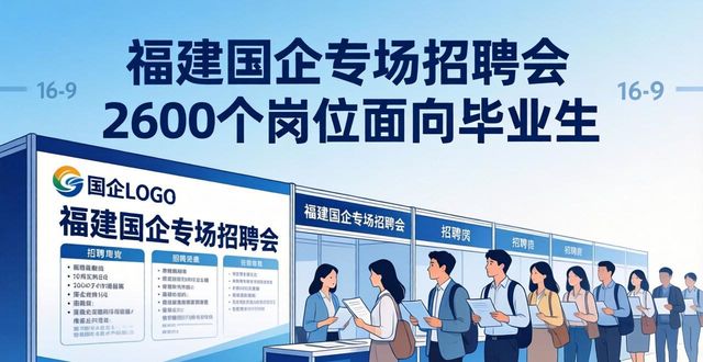 国企招聘会福州大学_招聘会_福建省国有企业2026届高校毕业生招聘会
