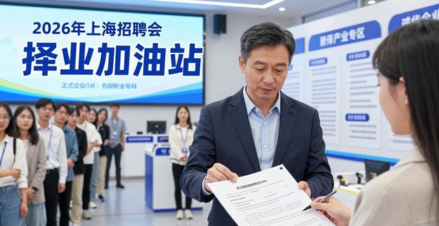 2026上海市人力资源服务对接会 新兴支柱产业高校毕业生专场招聘会 六大产业专区求职_招聘会