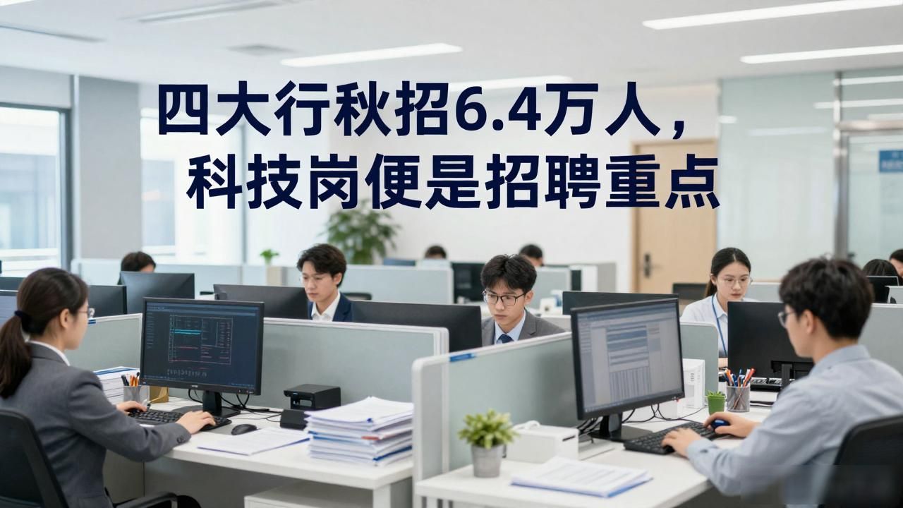 招聘_四大行2027校园招聘_科技岗招聘趋势变化