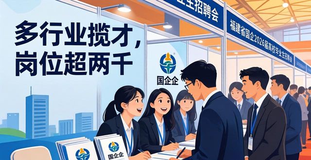 福建省国有企业2026届高校毕业生招聘会_招聘会_国企招聘制造业金融IT电子信息新能源