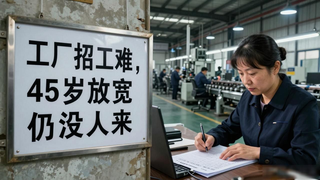 制造业工人年龄攀升_招工_工厂招工难原因分析