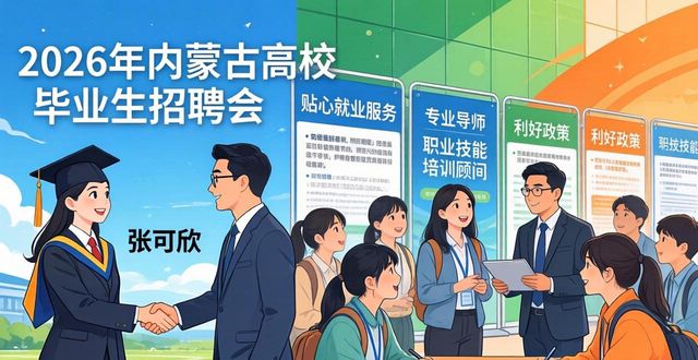 招聘会_2026年全国城市联合招聘高校毕业生春季专场 内蒙古自治区分会场 求职者招聘会