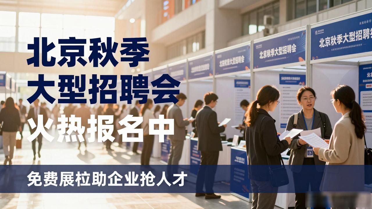 北京市2026年秋季大型现场招聘活动_国家会议中心秋季招聘会_招聘会