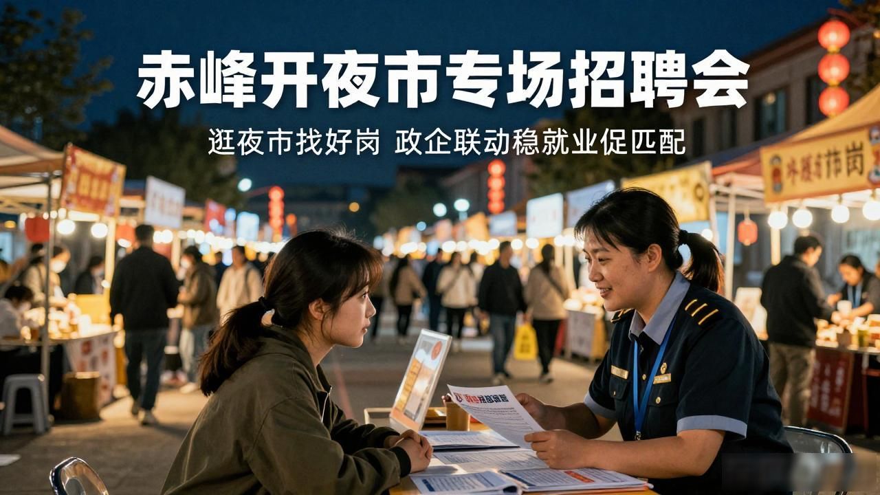 招聘会_星光职集夜市招聘会_赤峰市夜经济招聘会