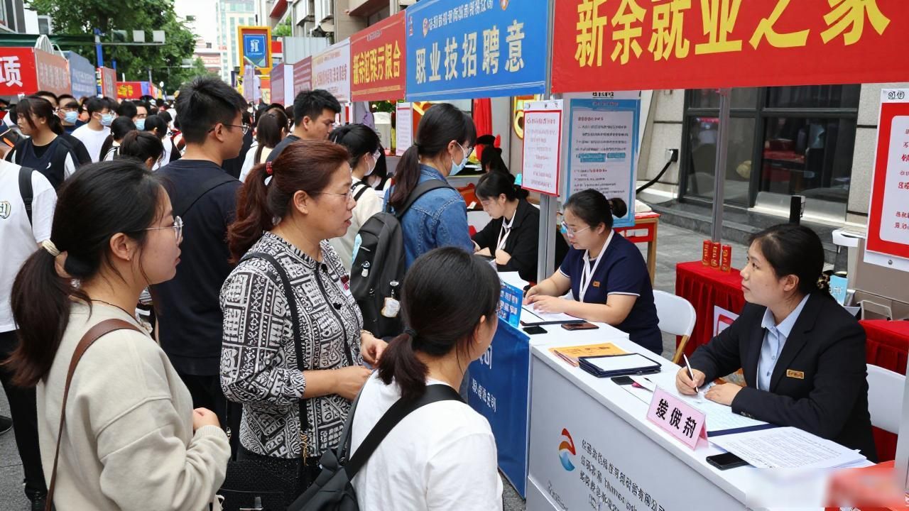 就业服务下沉基层_招聘会_新钢夜市专场招聘会