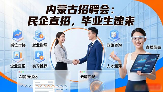 内蒙古高校毕业生招聘会_内蒙古百城千校万企促就业_招聘会