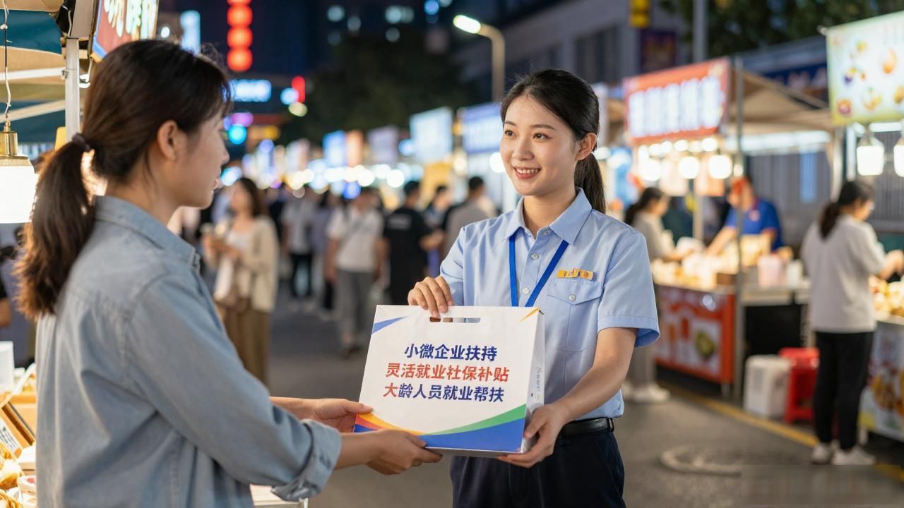 招聘会_夜市摊主政策支持_招聘会岗位多样