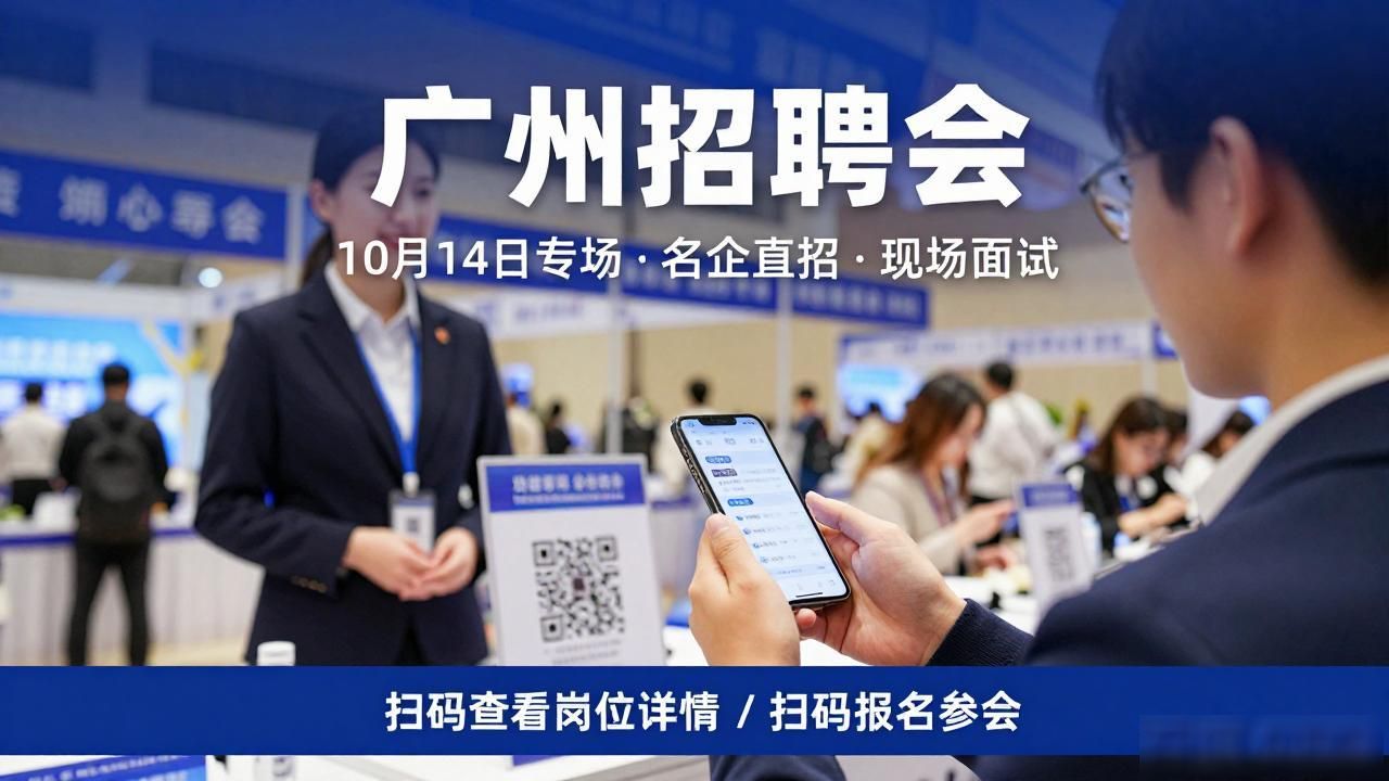 招聘会_广州金秋招聘会_广州好揾工招聘会