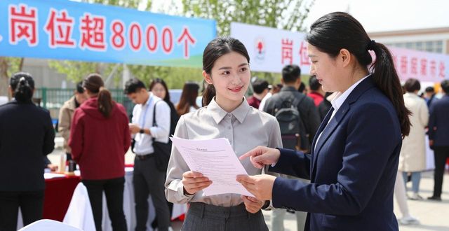 新疆财经大学招聘会_AI智能求职一体机_招聘会