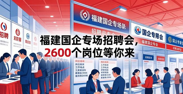 福州大学旗山校区招聘会_招聘会_福建省国有企业2026届高校毕业生招聘会