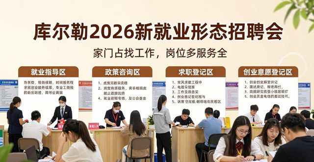 新疆本地求职招聘会_招聘会_库尔勒市新就业形态专场招聘会