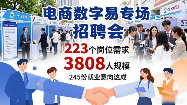 招聘会_电子商务和数字贸易专场招聘会_高校毕业生就业对接平台
