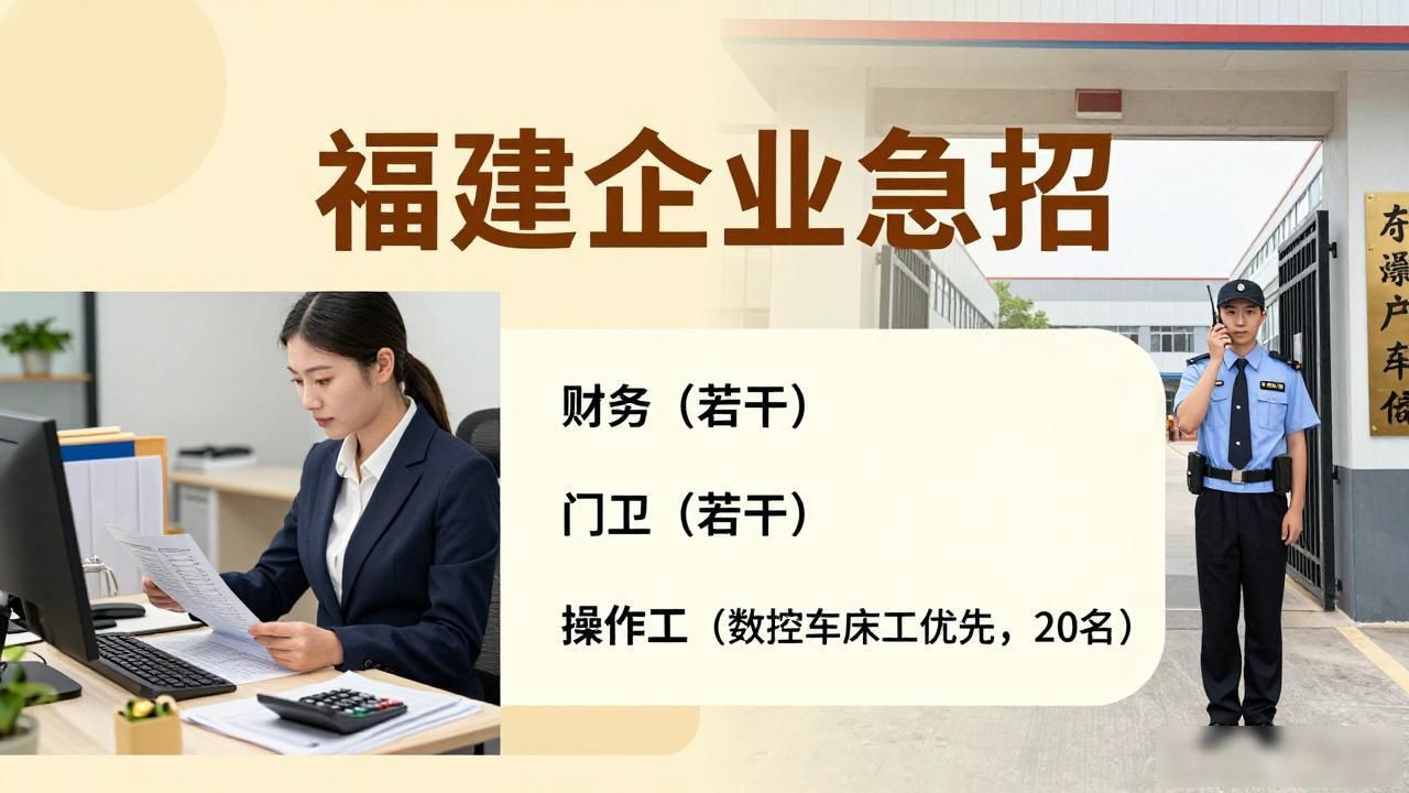 福建省双吴新材料有限公司招聘_福建招聘信息_招聘信息