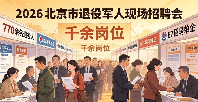 招聘会_北京市退役军人现场招聘会_退役军人国企招聘