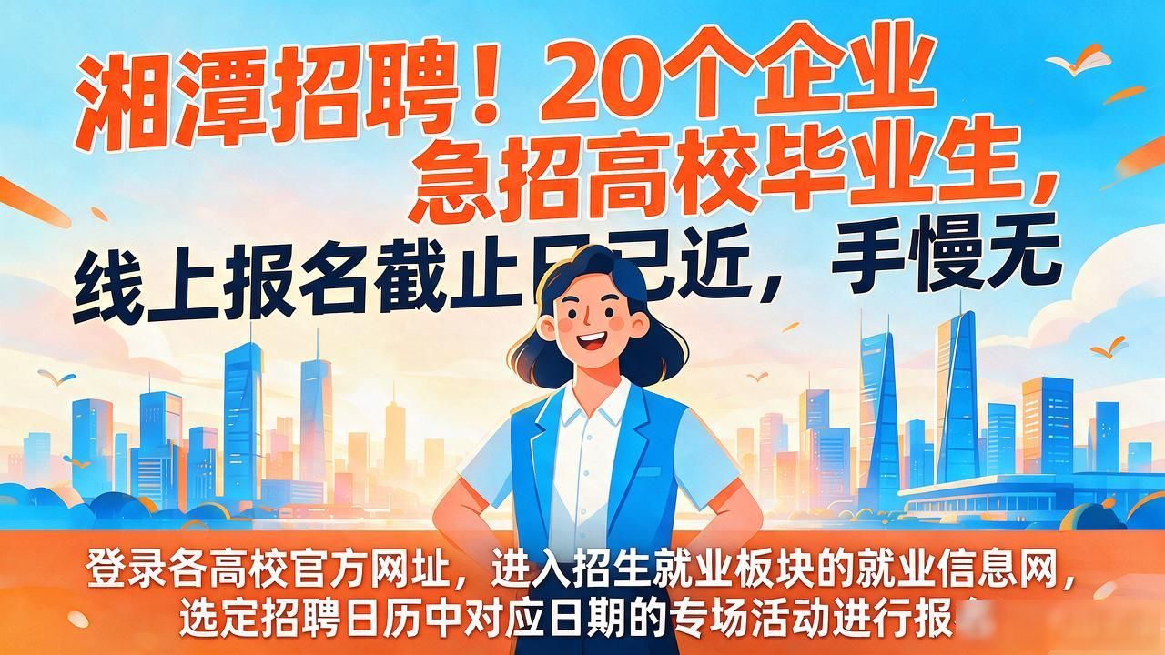 招聘会_湘潭市高校毕业生专场招聘会_2026年全国城市巡回招聘湘潭站