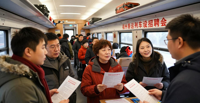 福州市就业援助季_招聘会_春运列车招聘会