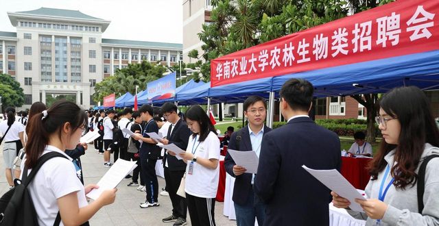 招聘会_农林与生物类就业岗位_华南农业大学招聘会