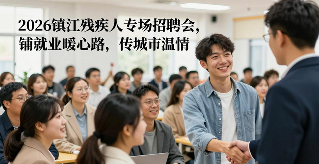 招聘会_残疾人就业托养中心_镇江市残疾人专场招聘会