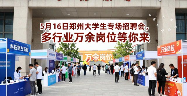 郑州市大学生专场招聘会_郑东新区万达坊招聘会_招聘会