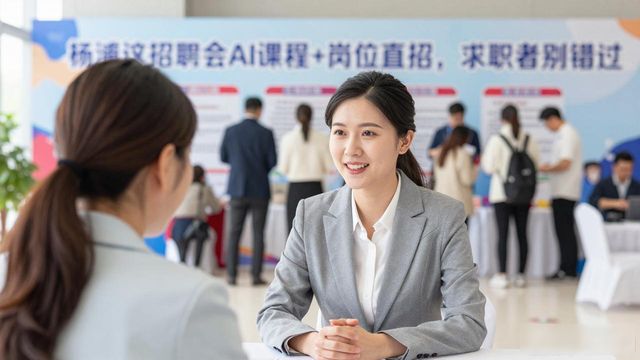 控江路街道招聘会_招聘会_人工智能知识公益课程
