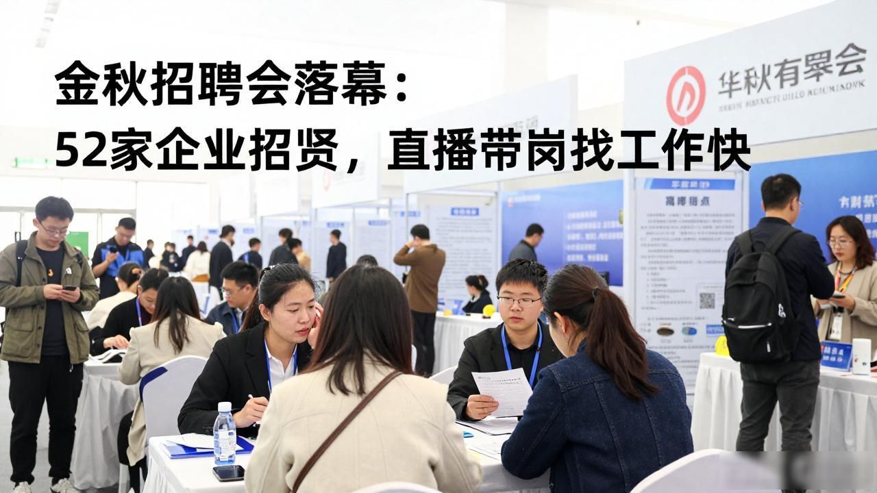 招聘会_高校毕业生农民工退役军人求职_金秋招聘月专场招聘会