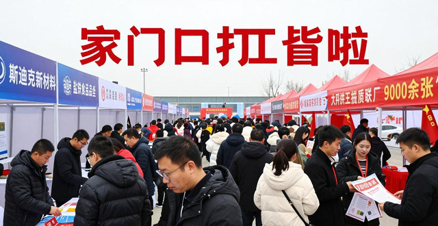 泗洪162家企业6600余个岗位招聘会现场_泗洪就业创业春风行动招聘会_招聘会