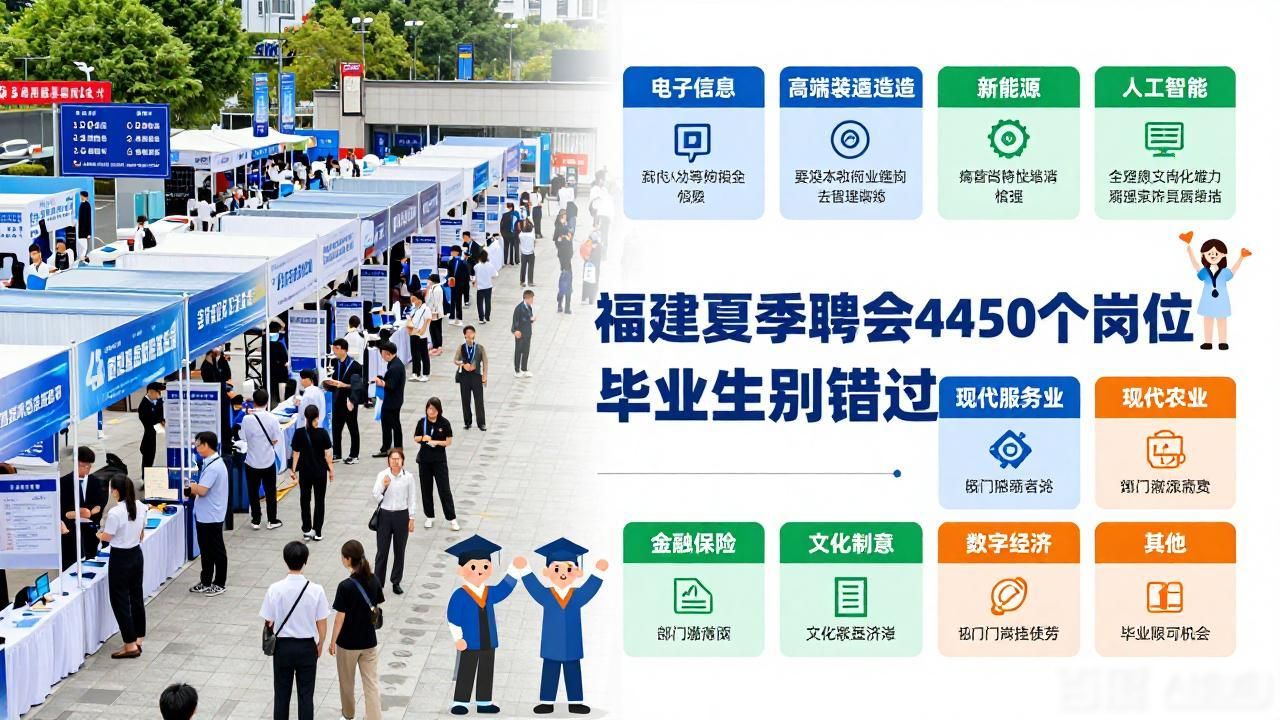 招聘会_福建省就业岗位_福建省夏季高校毕业生专场招聘会
