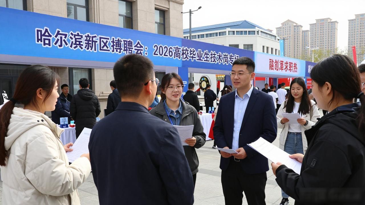 招聘会_哈尔滨招聘会技术岗_哈尔滨新区高校毕业生招聘会