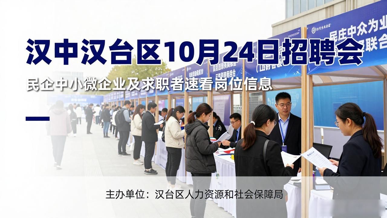 汉中市汉台区金秋招聘月暨民营企业招聘活动_招聘会_汉台区2026年招聘会
