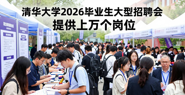 招聘会_清华大学2026届毕业生就业洽谈会_清华大学年度校园招聘会