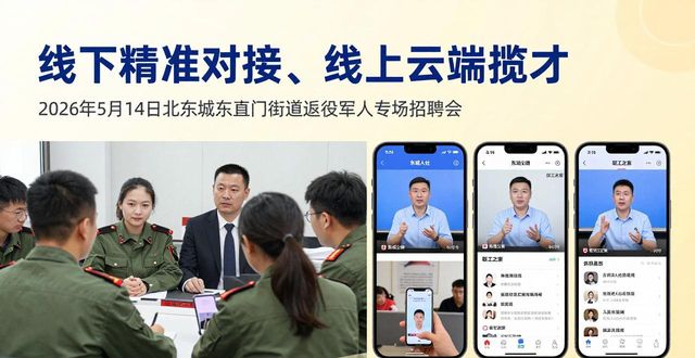 东直门街道退役军人就业服务_退役军人专场招聘会_招聘会