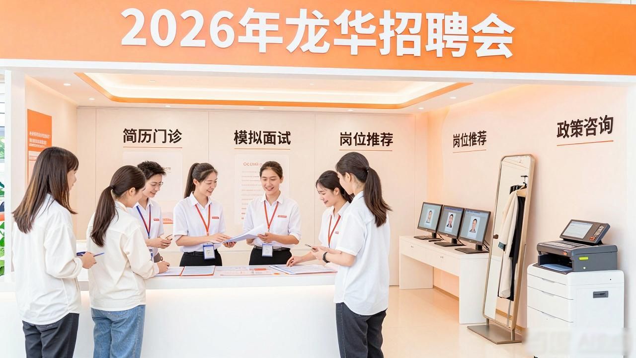 徐汇区青年就业专场招聘会_龙华街道高校毕业生招聘会_招聘会