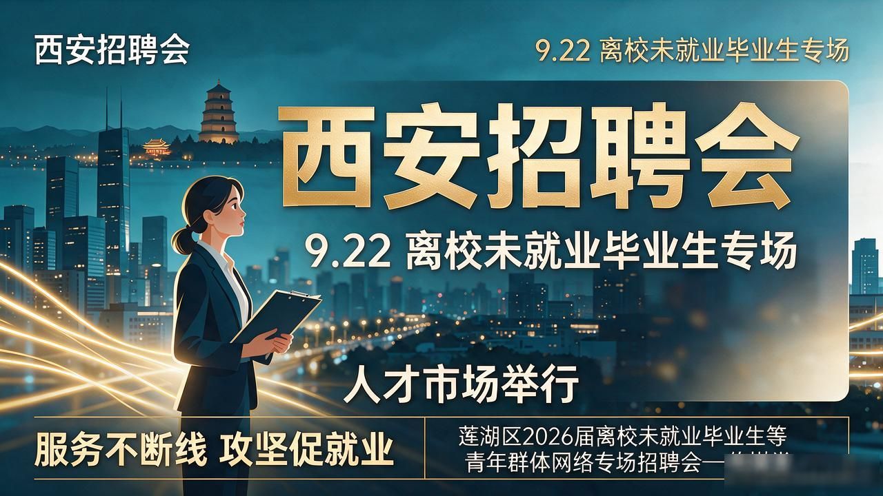 西安民营企业服务月招聘会_招聘会_西安市离校未就业毕业生专场招聘会