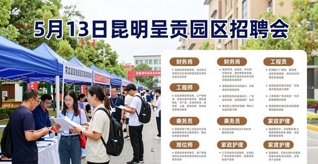 招聘会_呈贡区就业创业活动_昆明人力资源服务产业园招聘会