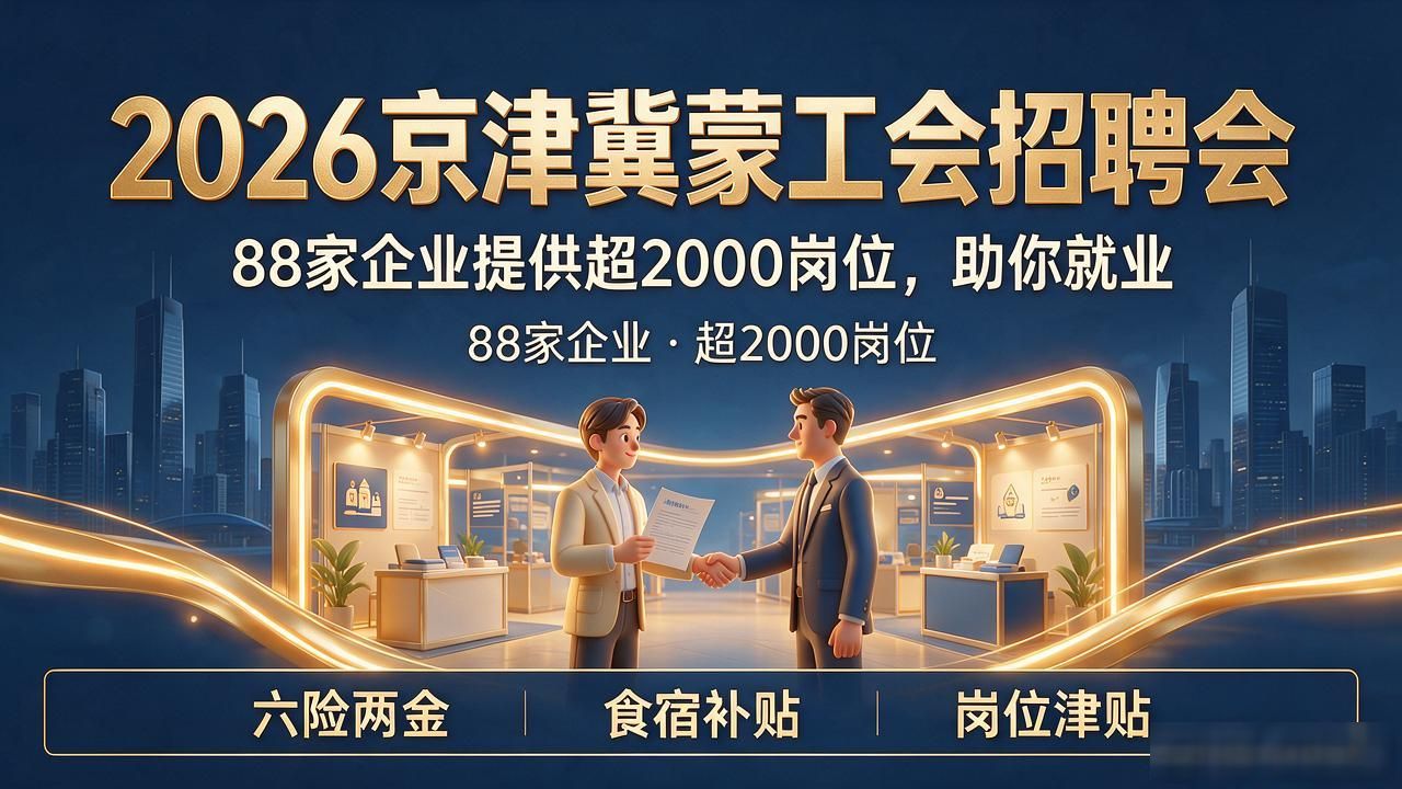 内蒙古科技大学招聘会_2026年京津冀蒙工会就业协作校园专场招聘会_招聘会