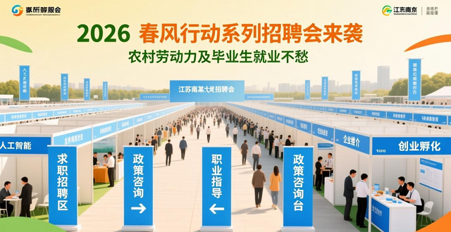 2026年春风行动 农村劳动力 就业援助季_招聘会