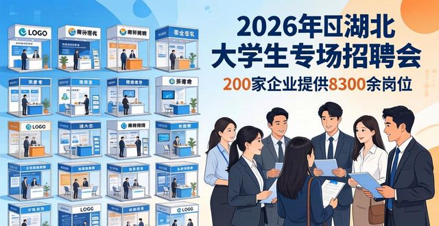 湖北省职击未来凤舞楚天招聘会_招聘会_2026年湖北省大学生专场招聘会