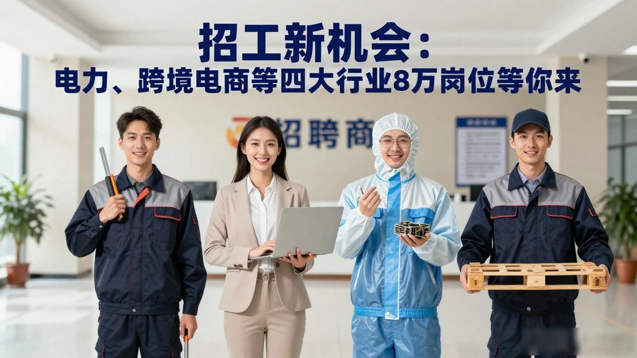 电力新能源招聘专场_百日千万招聘专项行动_招工