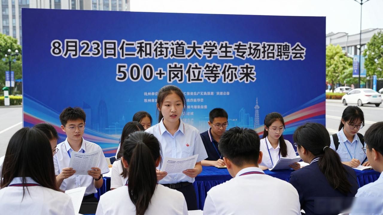 仁和街道大学生招聘会_应历届大学生专场招聘会_招聘会