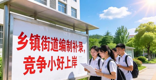 乡镇事业单位招聘_招人_考编补录