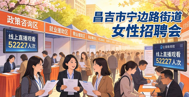 昌吉市女性专场招聘会_女性就业岗位对接会_招聘会