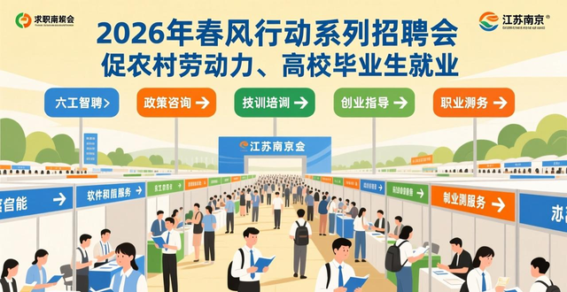2026年春风行动 农村劳动力专场招聘会_高校毕业生就业援助季 招聘会_招聘会
