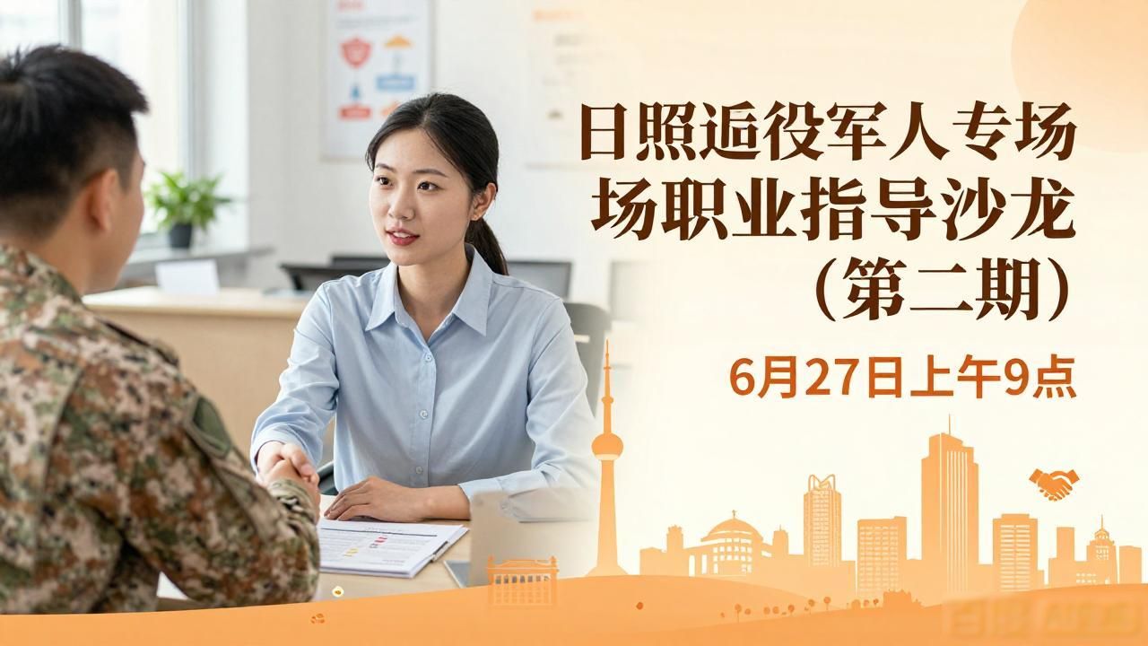 招聘会_山东省退役军人就业创业专项行动戎耀齐鲁计划_2026年日照招聘会