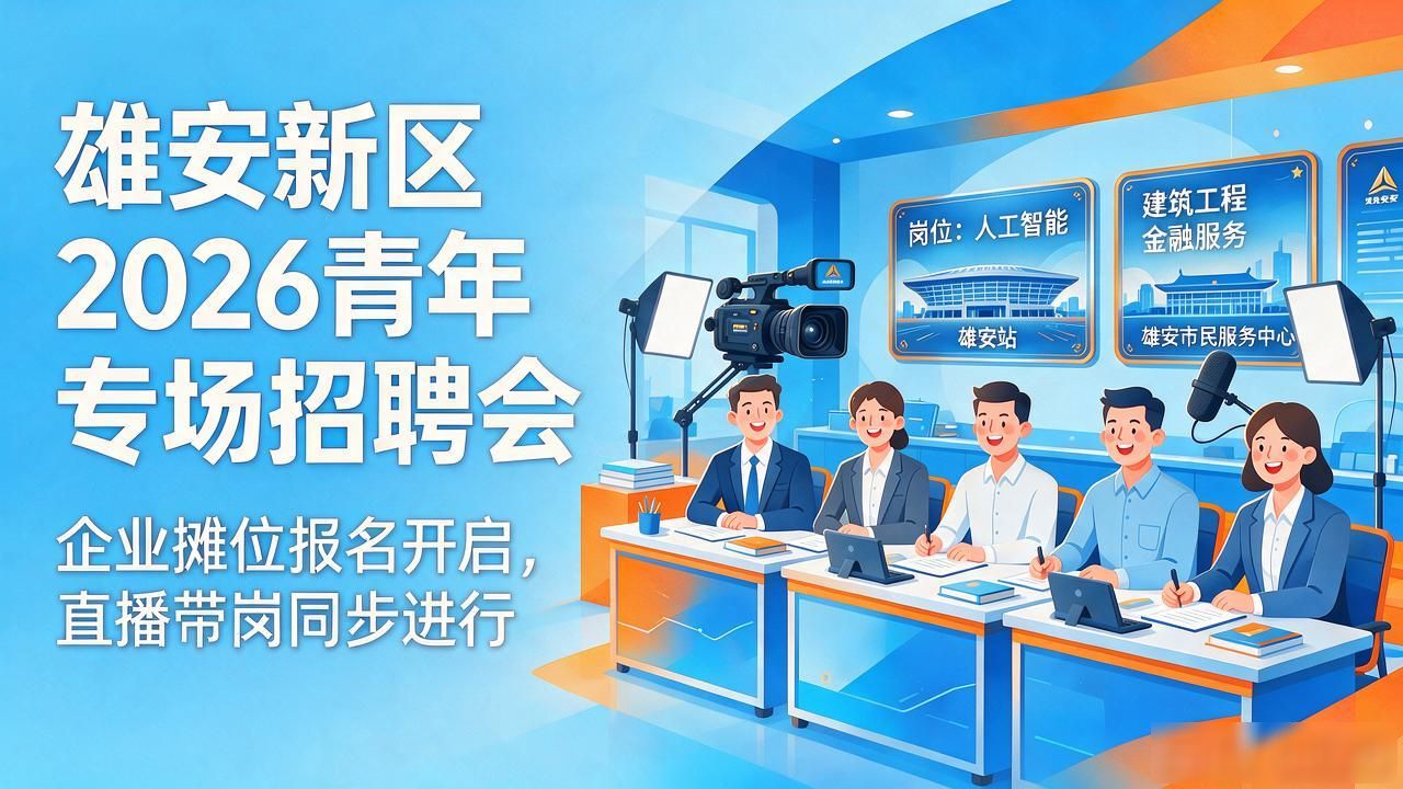 2026年高校毕业生雄安新区招聘会_雄安新区民营企业服务月招聘会_招聘会