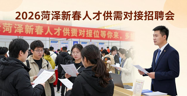 菏泽市就业招聘会_招聘会_菏泽市新春人才供需对接招聘会